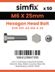 Simfix product label - 4014A20602570-T