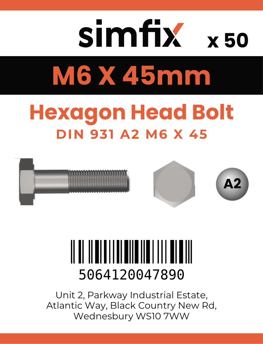 Simfix product label - 4014A20604570-T