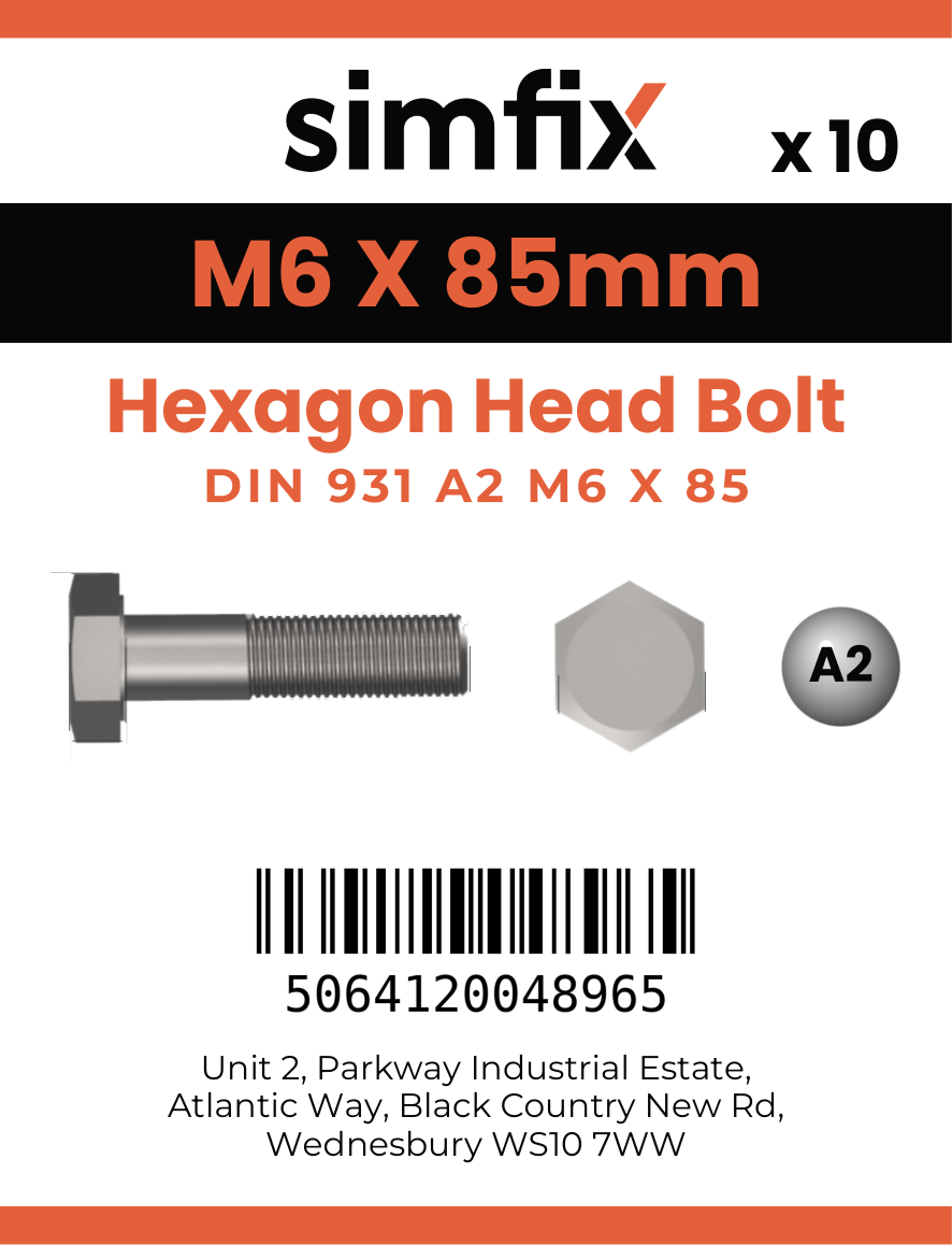 Simfix product label - 4014A20608570-D