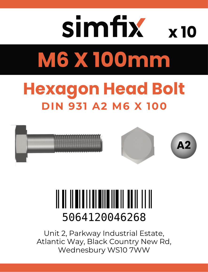 Simfix product label - 4014A20610070-D