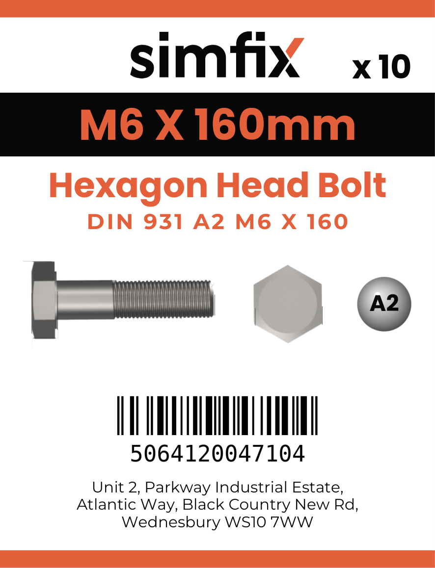 Simfix product label - 4014A20616070-D