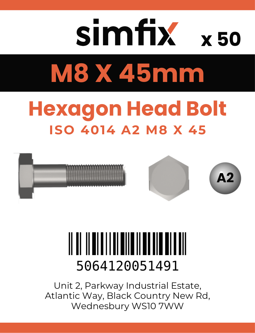 Simfix product label - 4014A20804570-T