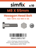 Simfix product label - 4014A20805570-D