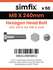 Simfix product label - 4014A20824070-T