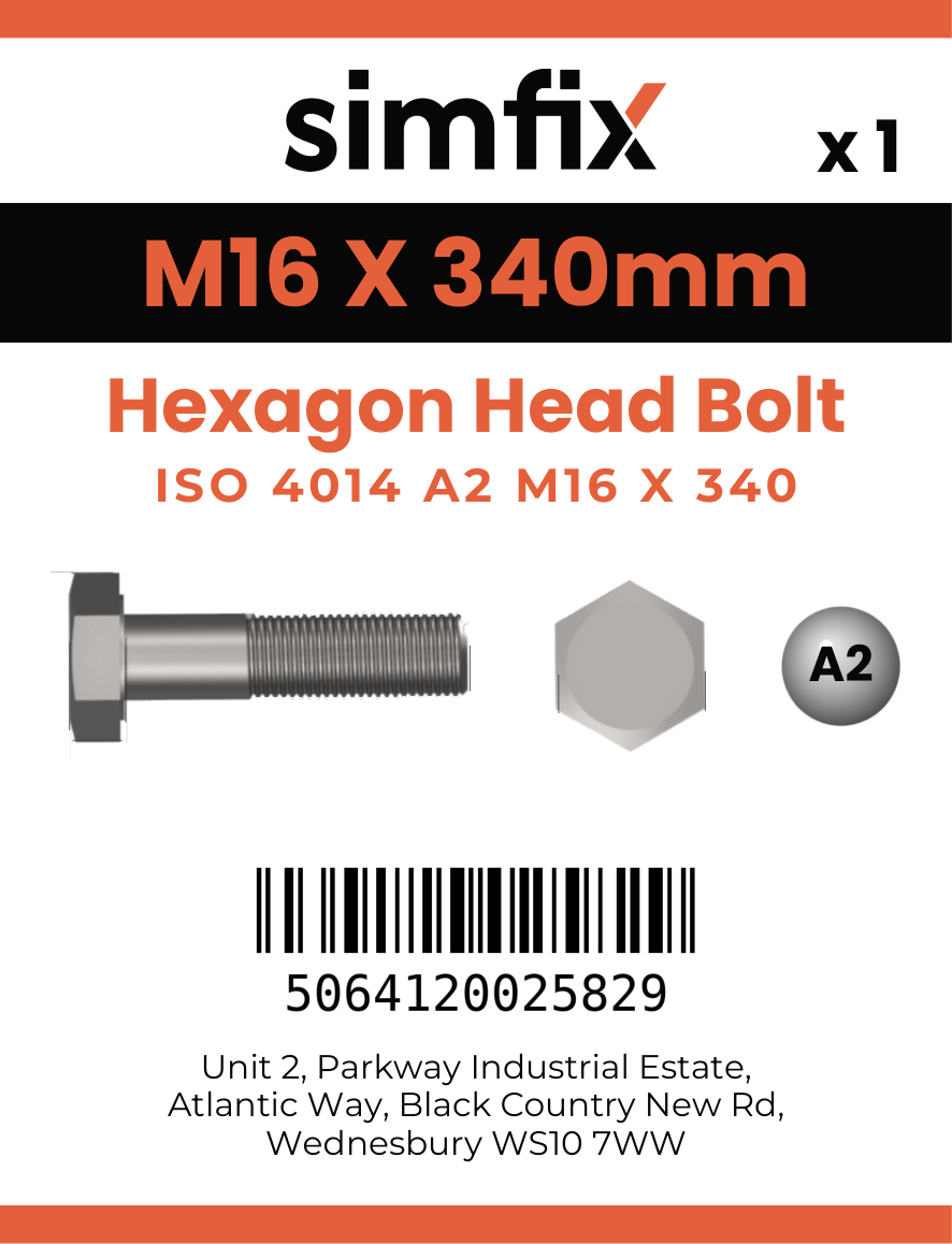 Simfix product label - 4014A21634070-D