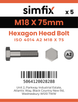 Simfix product label - 4014A21807570-D