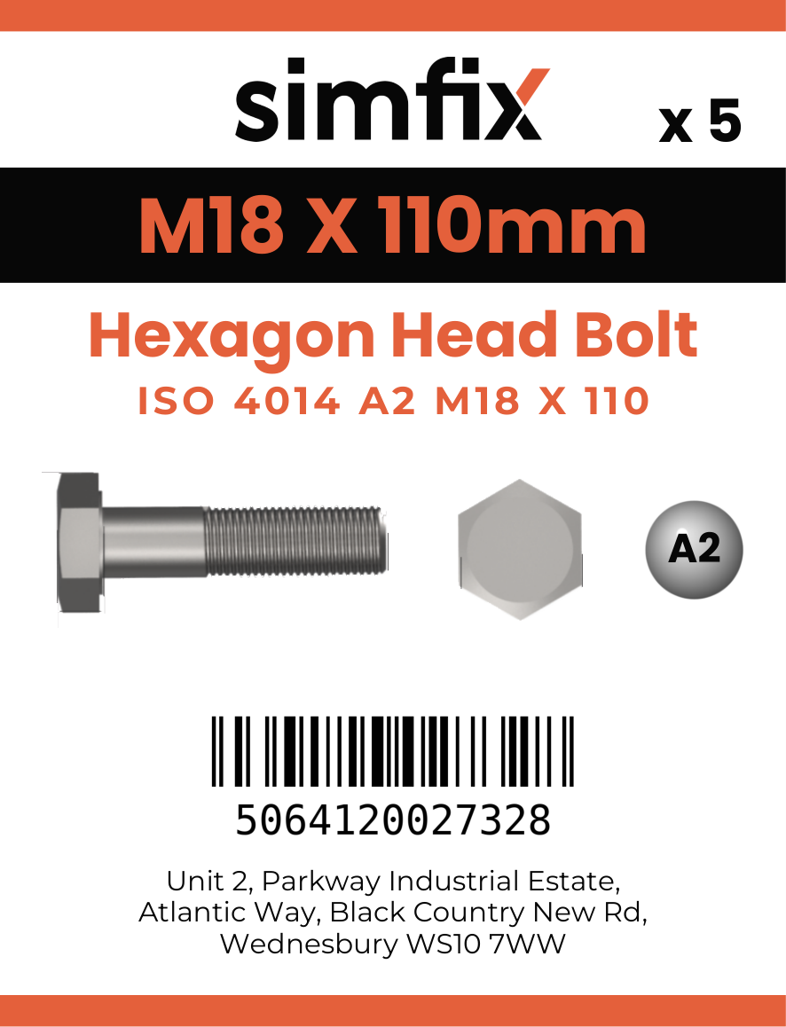 Simfix product label - 4014A21811070-D