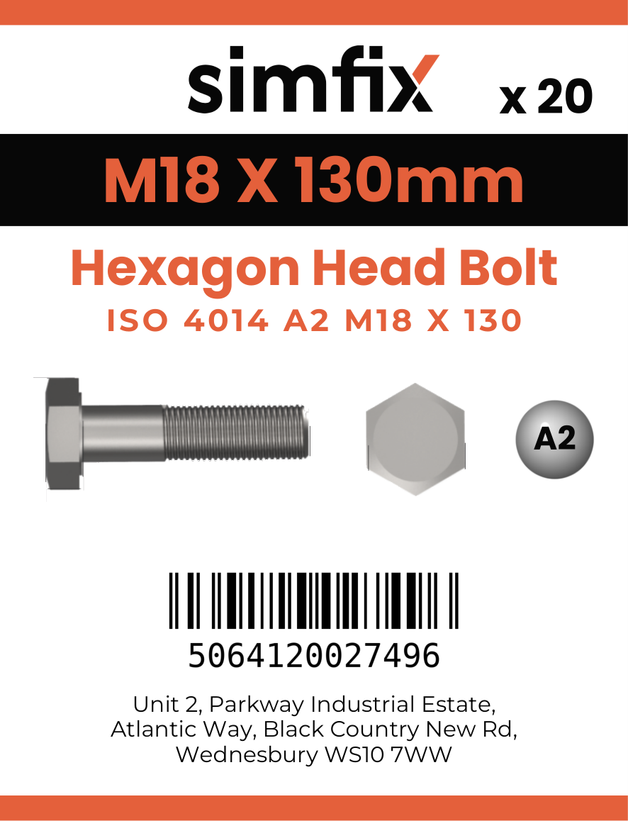 Simfix product label - 4014A21813070-T