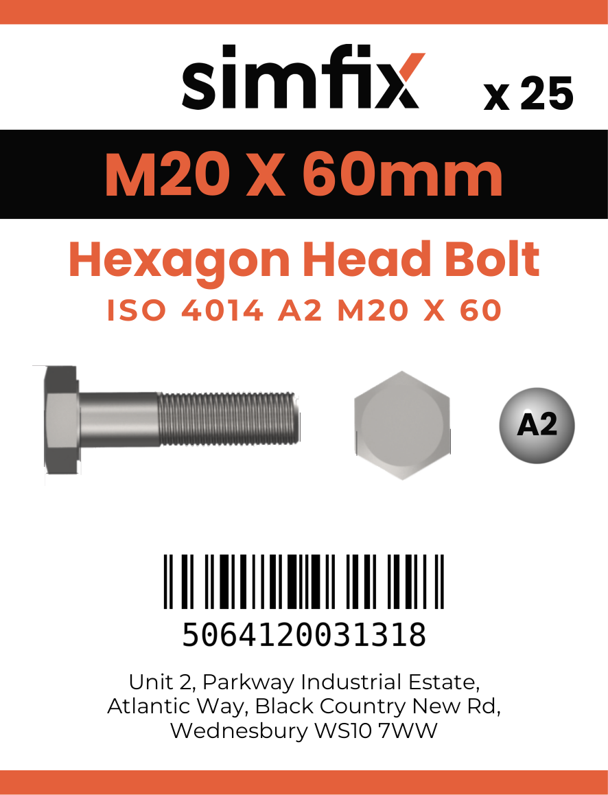 Simfix product label - 4014A22006070-T
