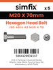 Simfix product label - 4014A22007070-D