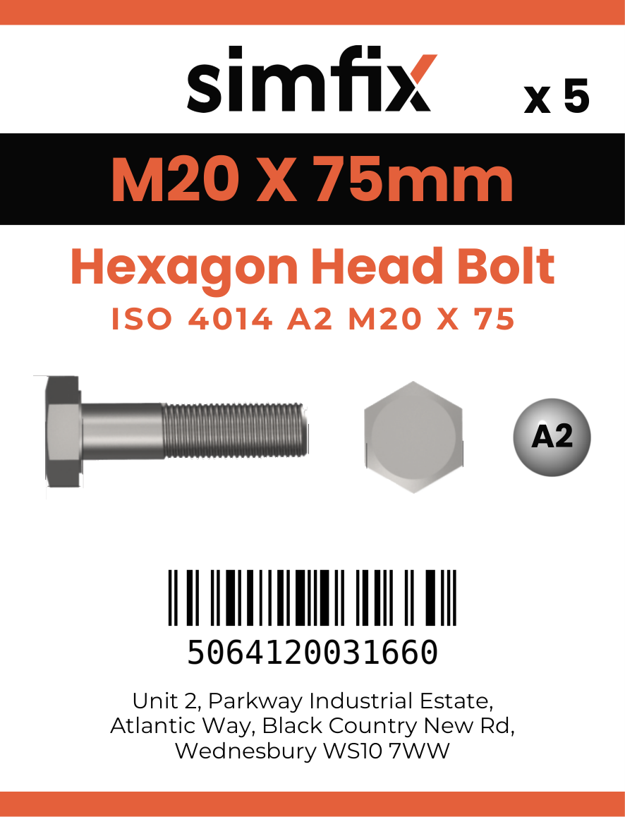 Simfix product label - 4014A22007570-D