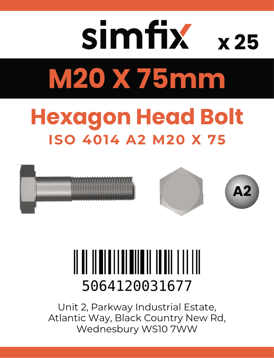 Simfix product label - 4014A22007570-T