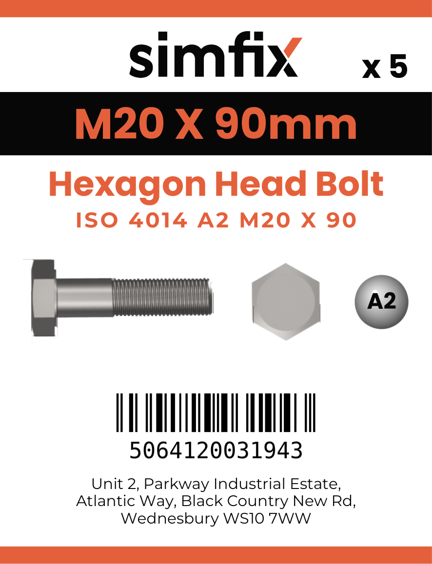 Simfix product label - 4014A22009070-D