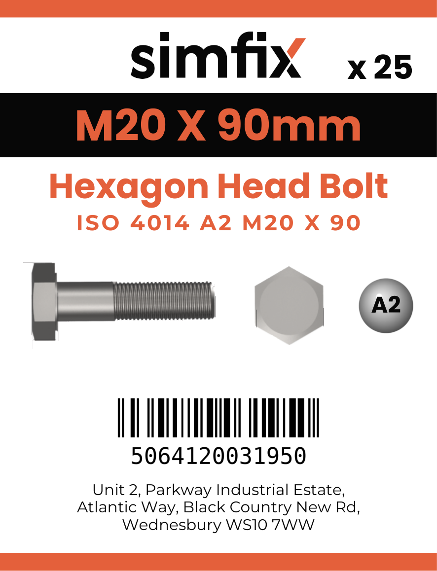 Simfix product label - 4014A22009070-T