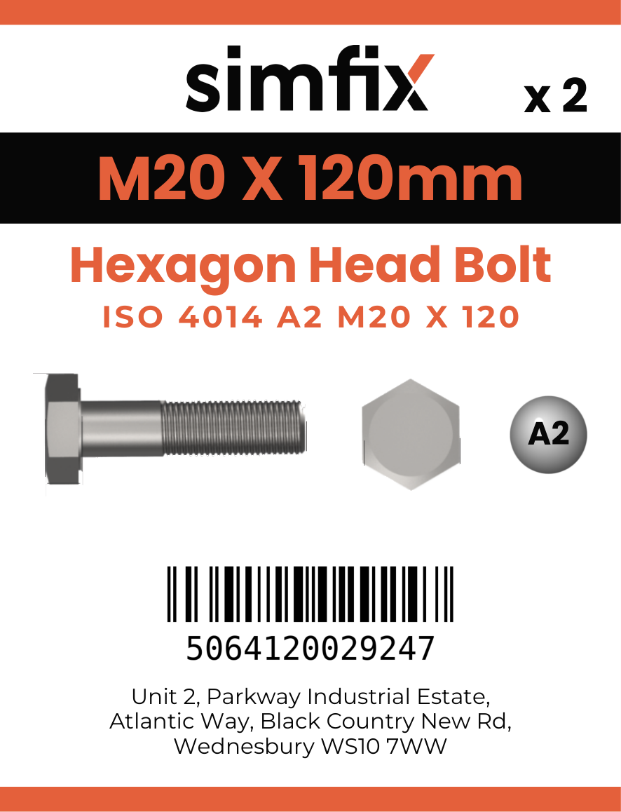 Simfix product label - 4014A22012070-D
