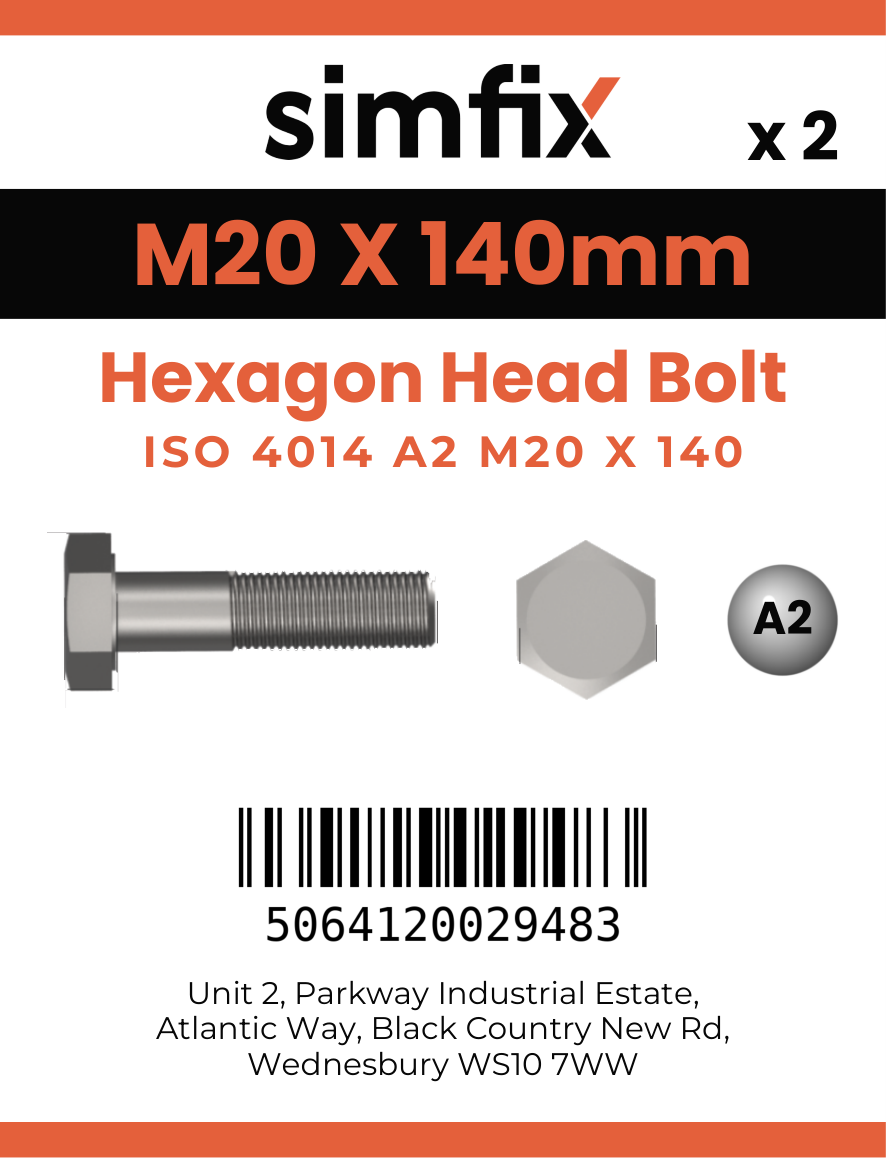 Simfix product label - 4014A22014070-D