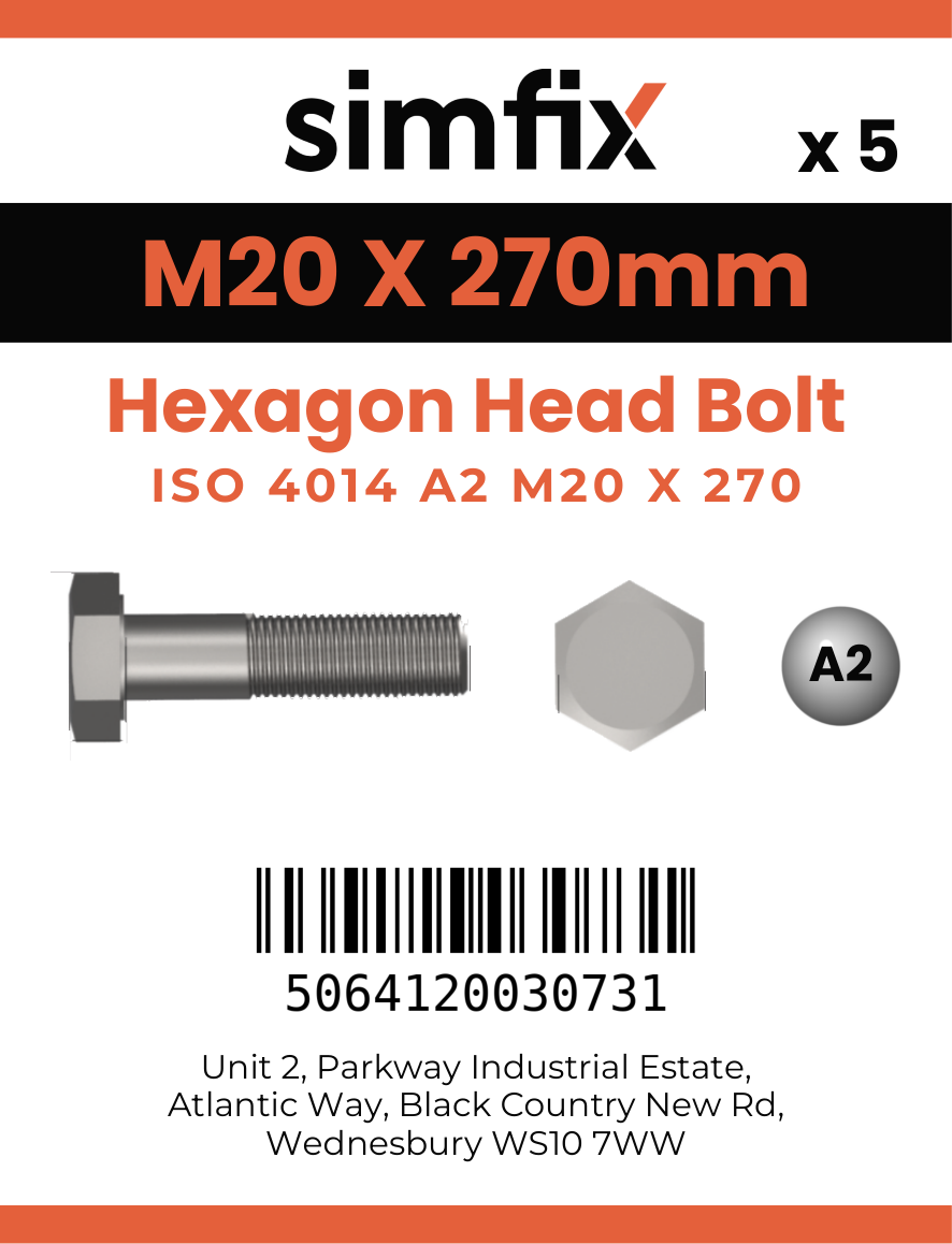 Simfix product label - 4014A22027070-T