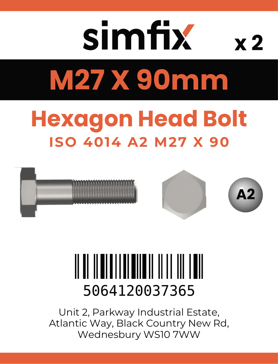 Simfix product label - 4014A22709070-D