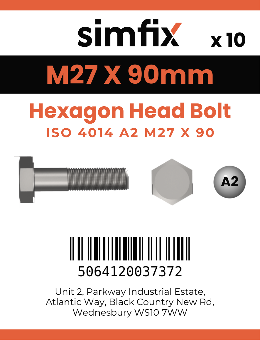Simfix product label - 4014A22709070-T