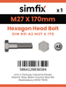 Simfix product label - 4014A22717050-D