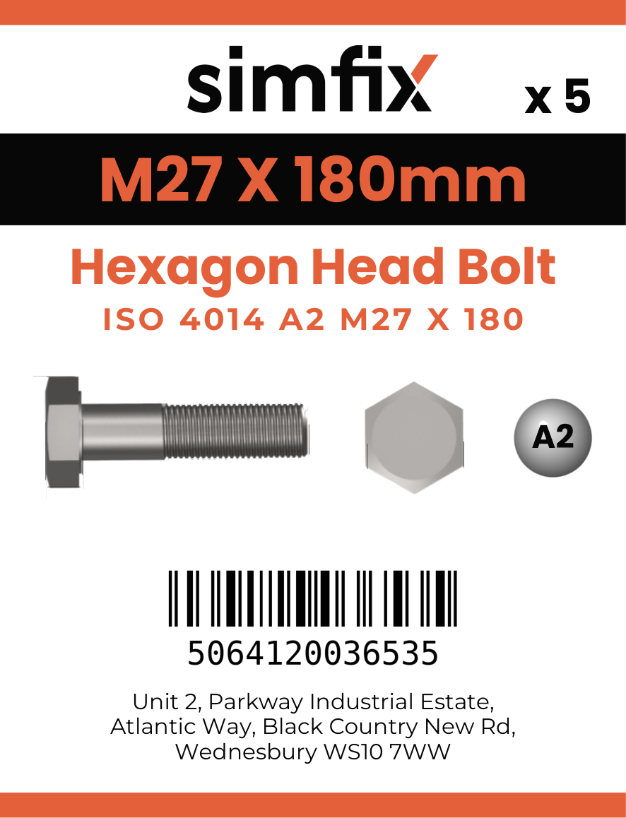 Simfix product label - 4014A22718070-T