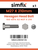 Simfix product label - 4014A22721070-D