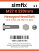 Simfix product label - 4014A22722070-D
