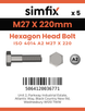 Simfix product label - 4014A22722070-T