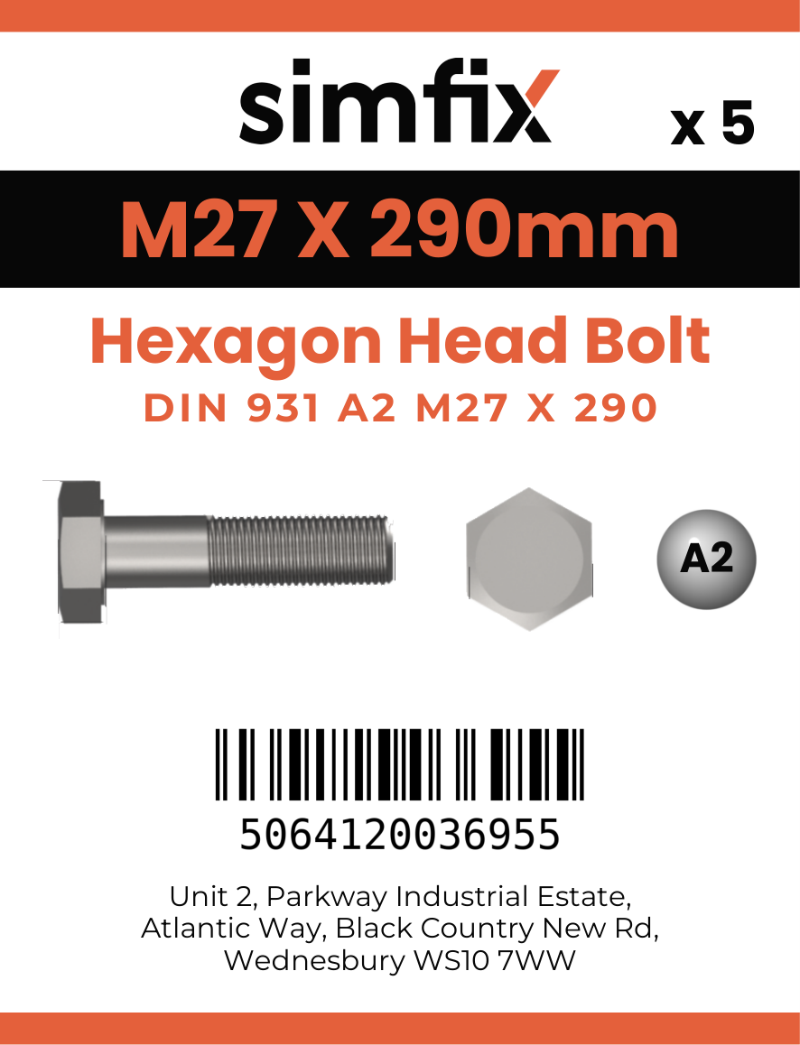 Simfix product label - 4014A22729070-T
