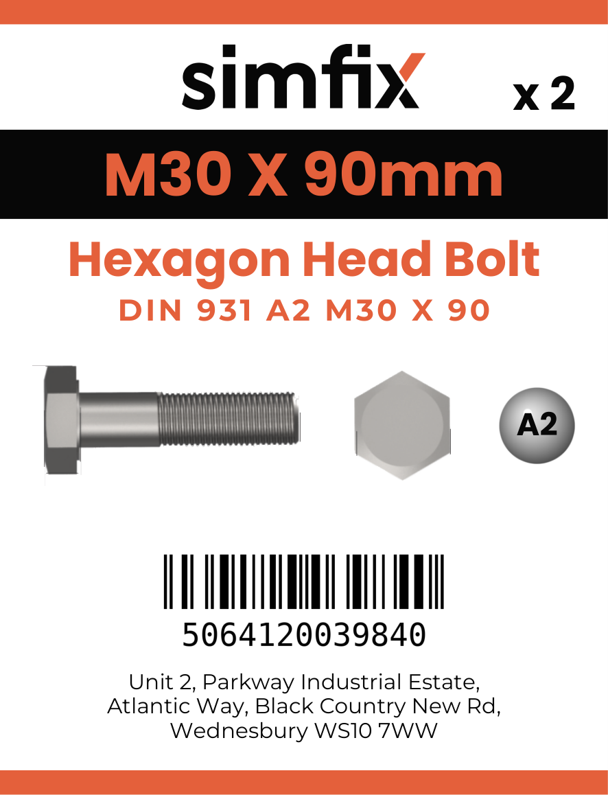 Simfix product label - 4014A23009070-D