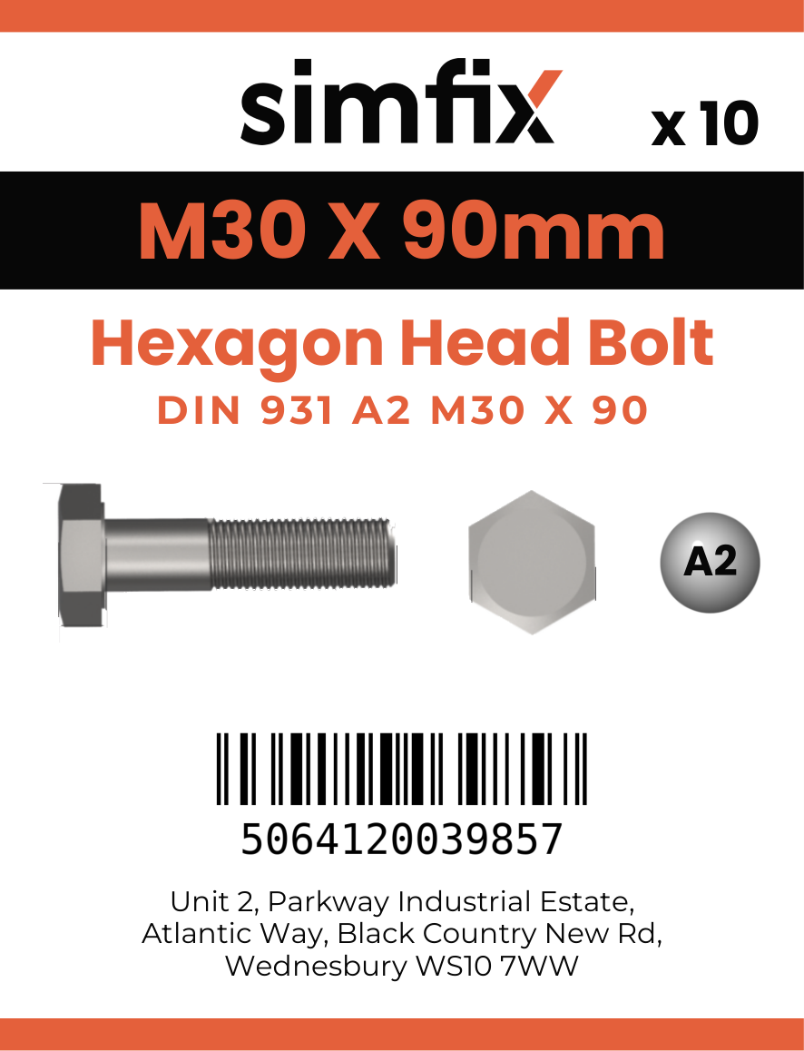 Simfix product label - 4014A23009070-T