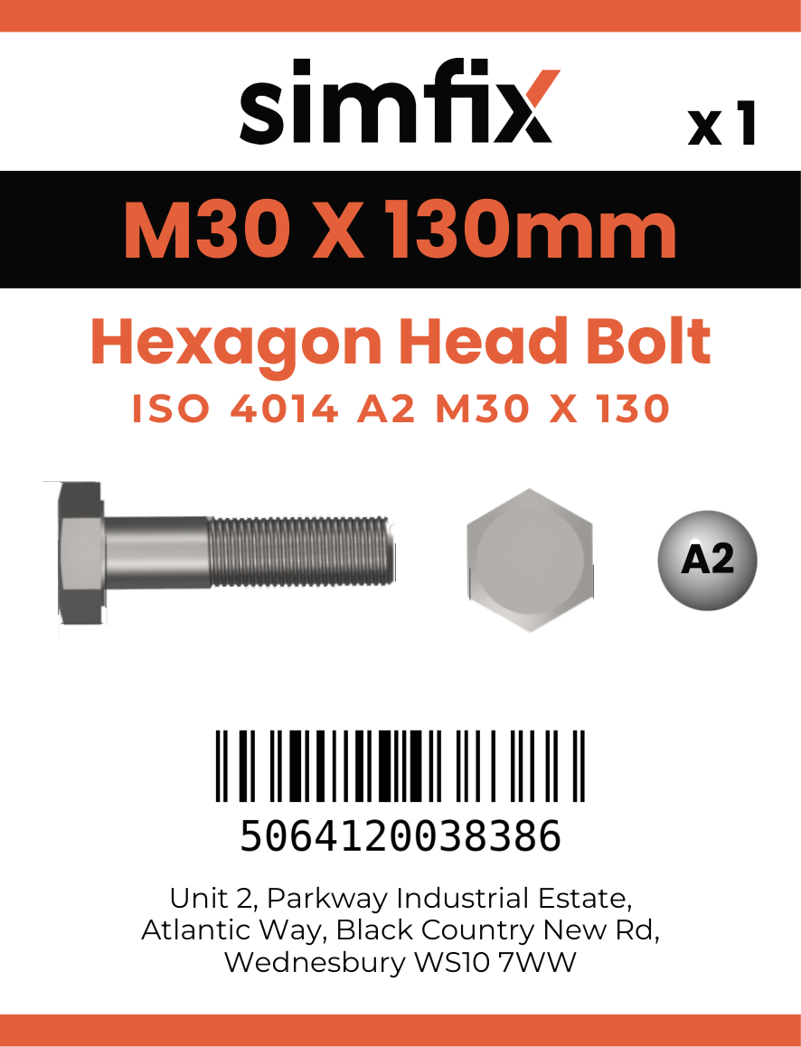 Simfix product label - 4014A23013070-D