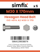 Simfix product label - 4014A23017070-T
