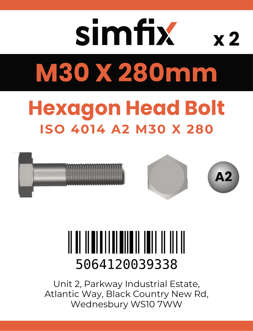 Simfix product label - 4014A23028070-T