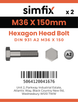 Simfix product label - 4014A23615070-T