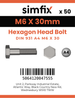 Simfix product label - 4014A40603080-T