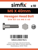 Simfix product label - 4014A40604080-D