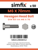 Simfix product label - 4014A40607080-T