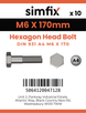 Simfix product label - 4014A40617070-D