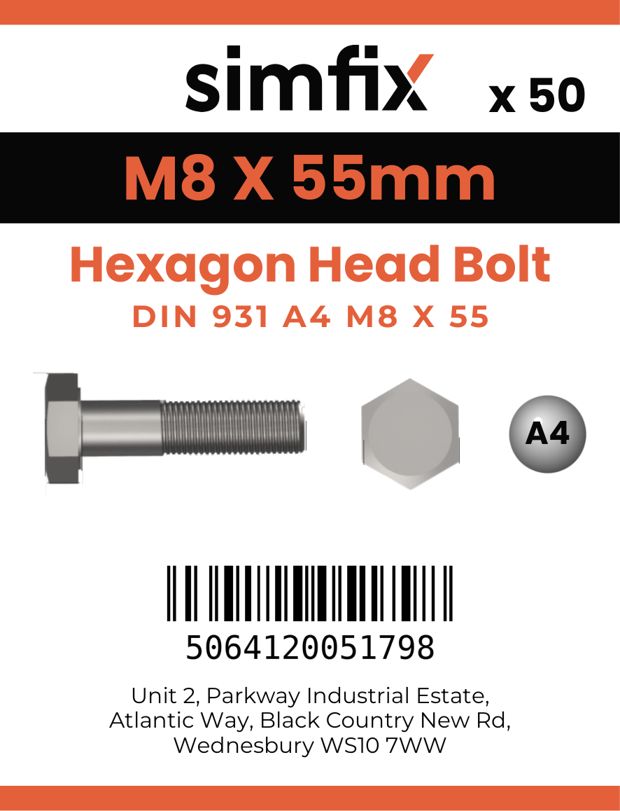 Simfix product label - 4014A40805570-T