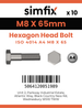 Simfix product label - 4014A40806570-D