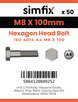 Simfix product label - 4014A40810080-T
