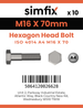 Simfix product label - 4014A41607070-D