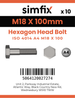 Simfix product label - 4014A41810070-T