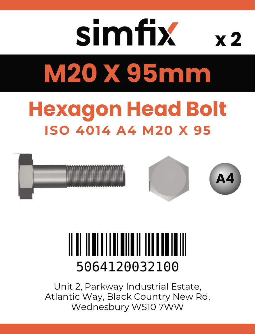 Simfix product label - 4014A42009580-D