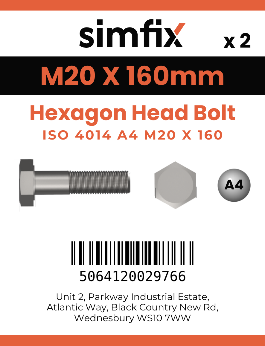 Simfix product label - 4014A42016080-D