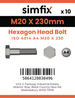 Simfix product label - 4014A42023070-T