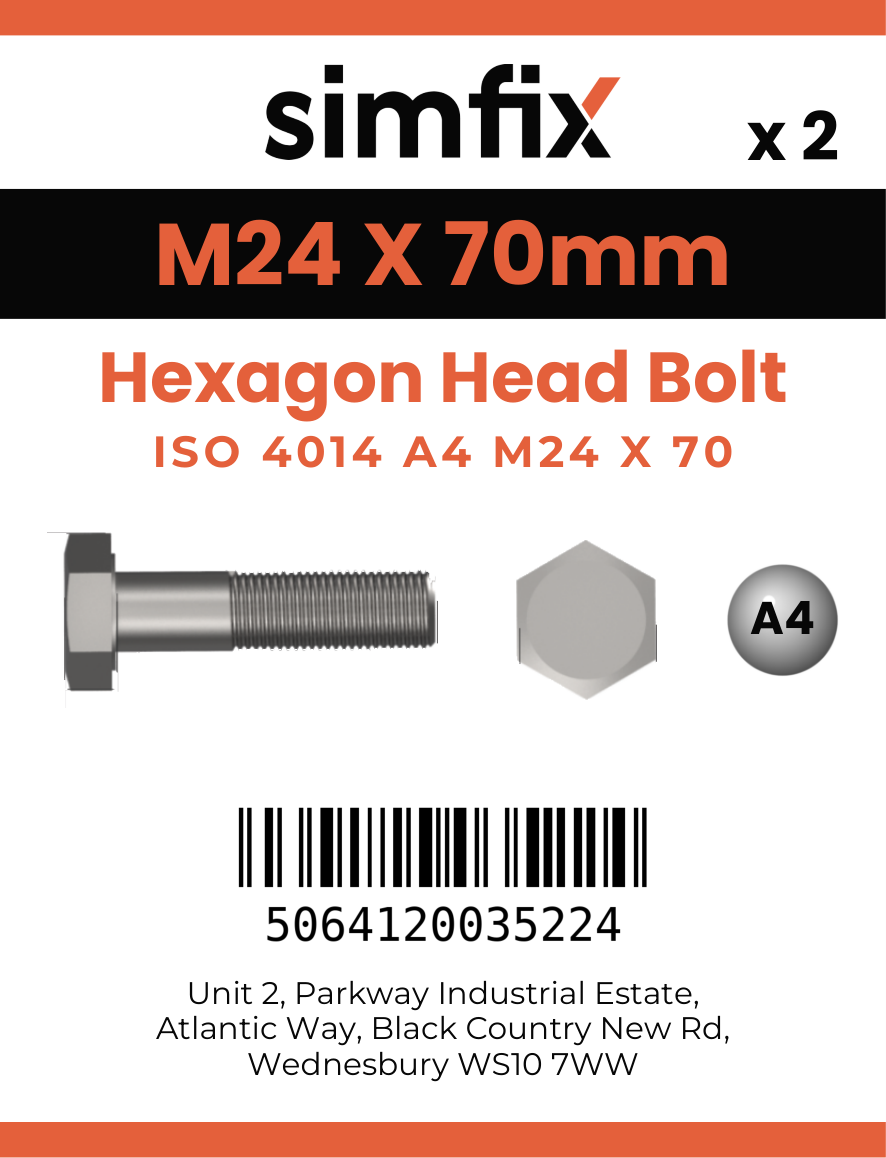 Simfix product label - 4014A42407080-D
