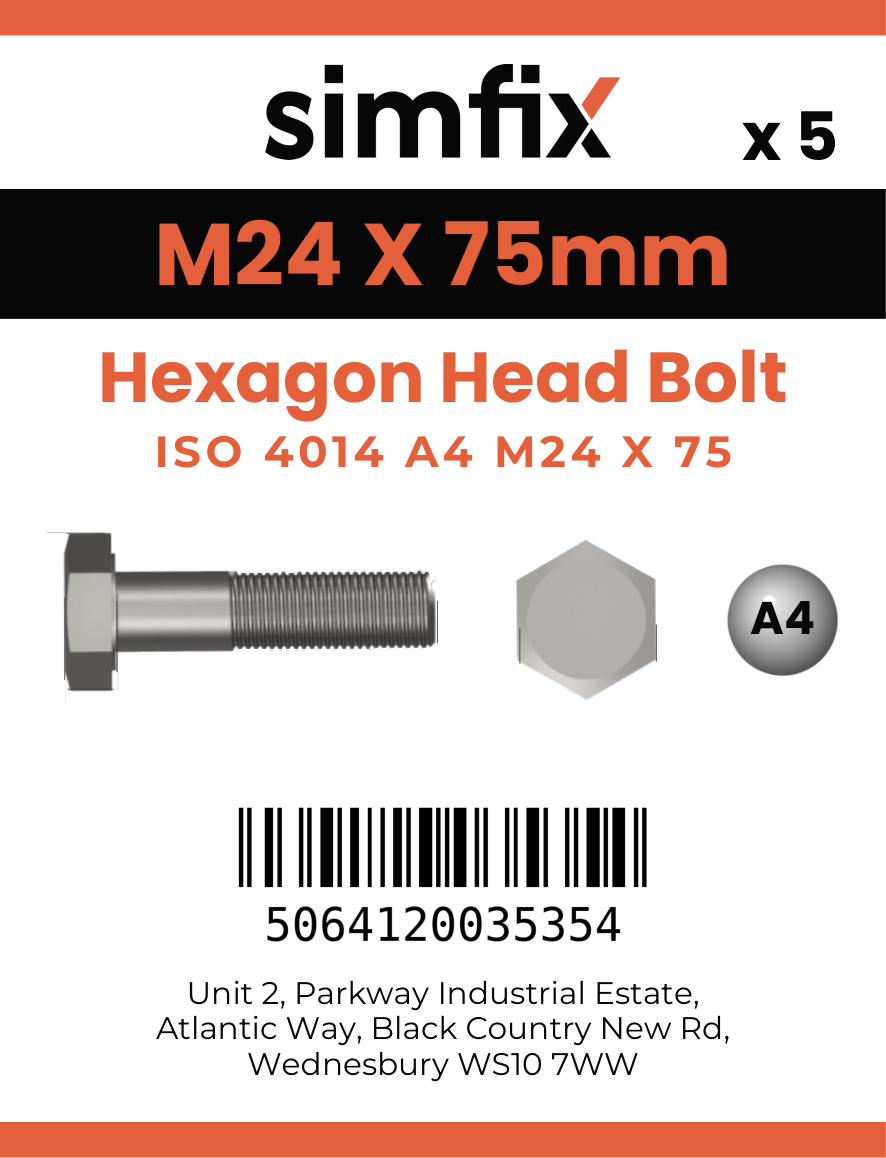 Simfix product label - 4014A42407580-T