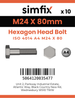 Simfix product label - 4014A42408080-T